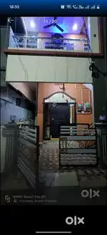 Individual house 2BHK located in peaceful surroundings in Madhuranagar