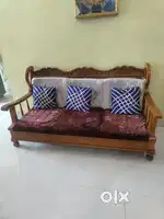 Sofa set with center table