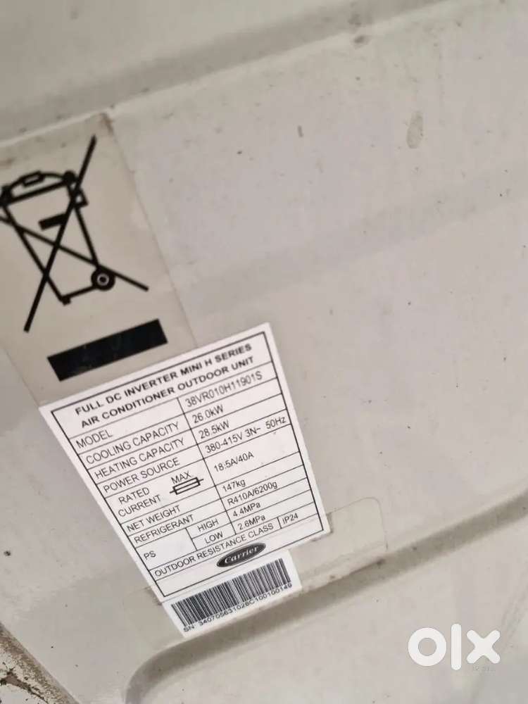 10 HP VRF AC with 5 Indoor Unit on Sale