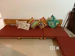 Low sitting sofa
