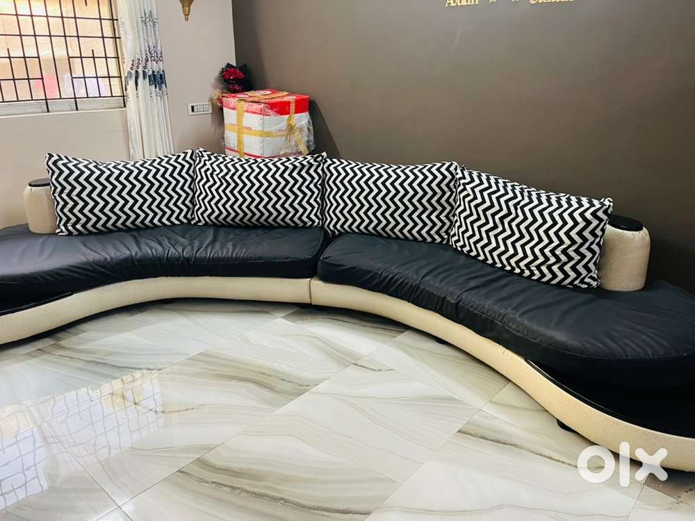 Curved sofa