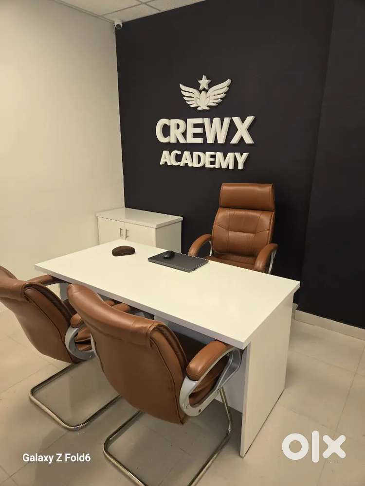 Front desk and receptionist