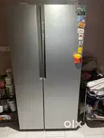 Side by side haier 565 L refrigerator HRF618 SS