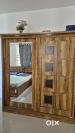 sliding door double wardrobe
