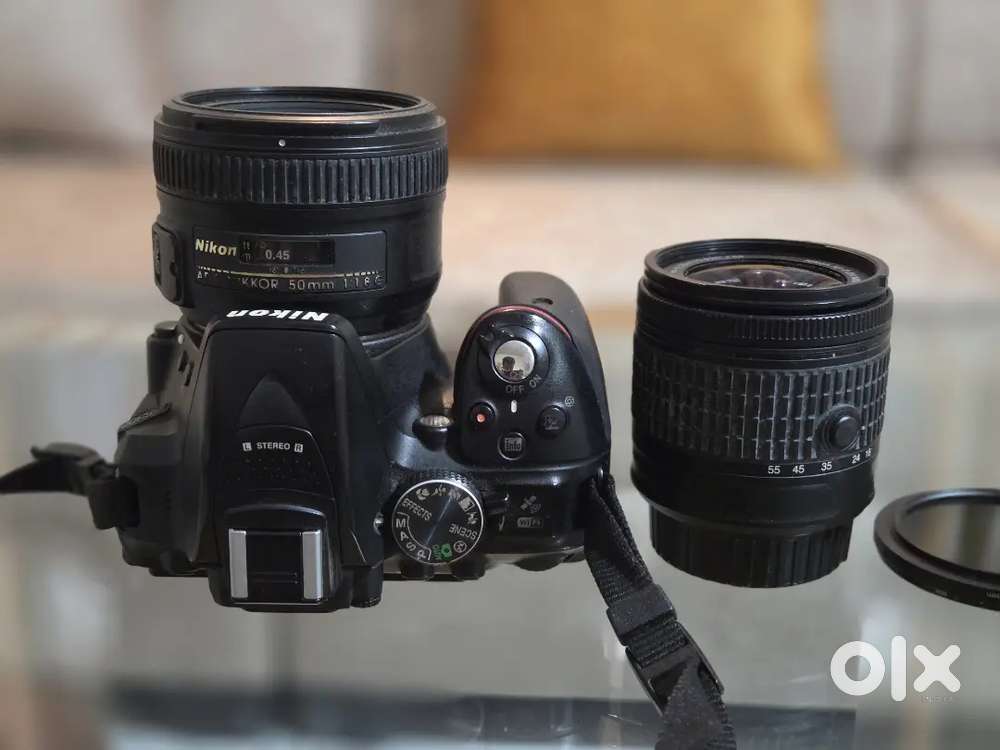nikon d5300 with 50 mm portrait lens