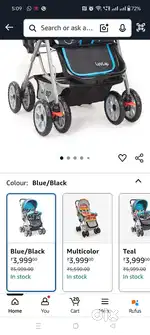 Luvlap kids stroller/ Pram/ trolley good for carrying kids