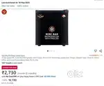 Power Guard 47L 2 Star Mini Refrigerator with Freezer,