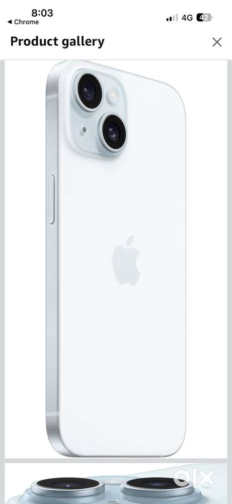 Iphone 15 128 gb 7 month old