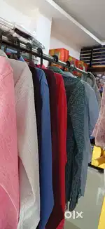 Linen clothes and shirts