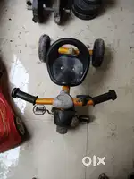 Little boy trycicle