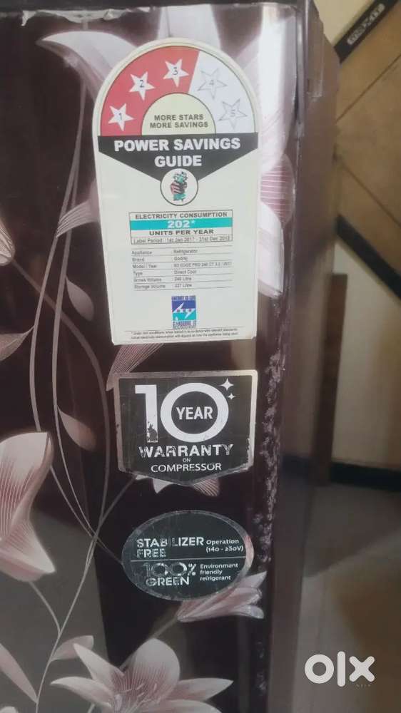 Godrej 240 stabilizer free refrigerator/fridge