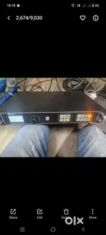 LCD SCREEN VP 6000 VIDEO PROCESSOR