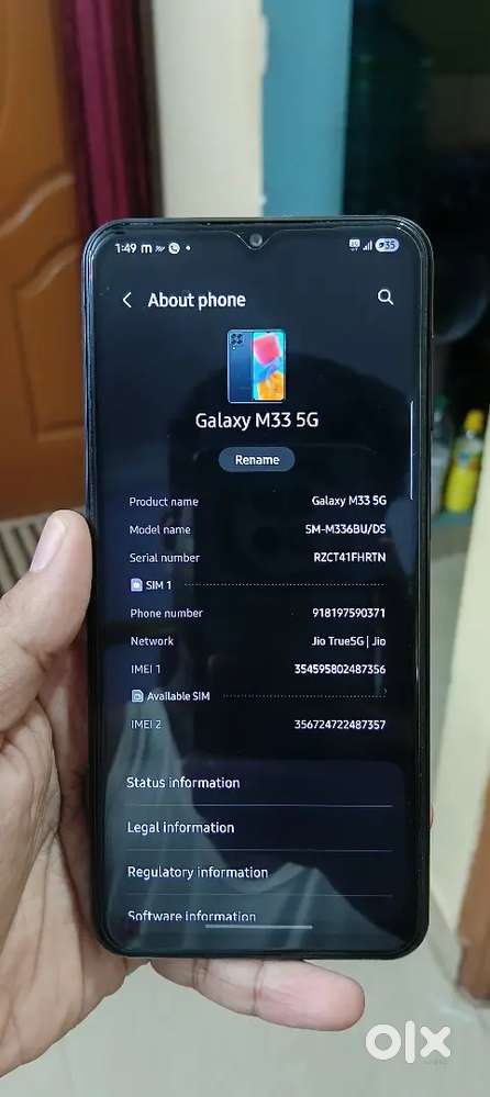 Samsung M33 5g