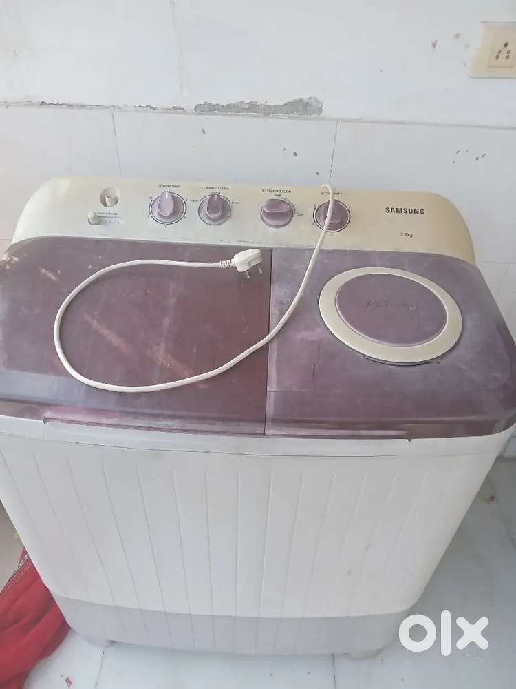 Samsung semiautomatic 7.2 kg washing machine