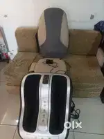 Leg rest and back pain rest chair