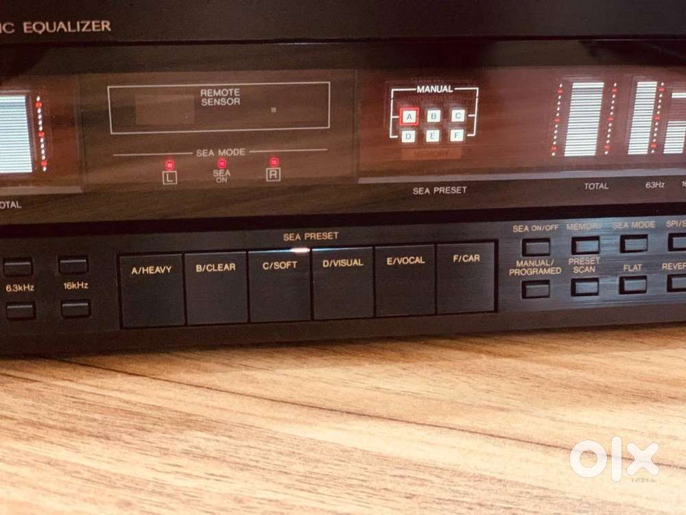 JVC,Victor SEA-E7700 audio graphic equalizer