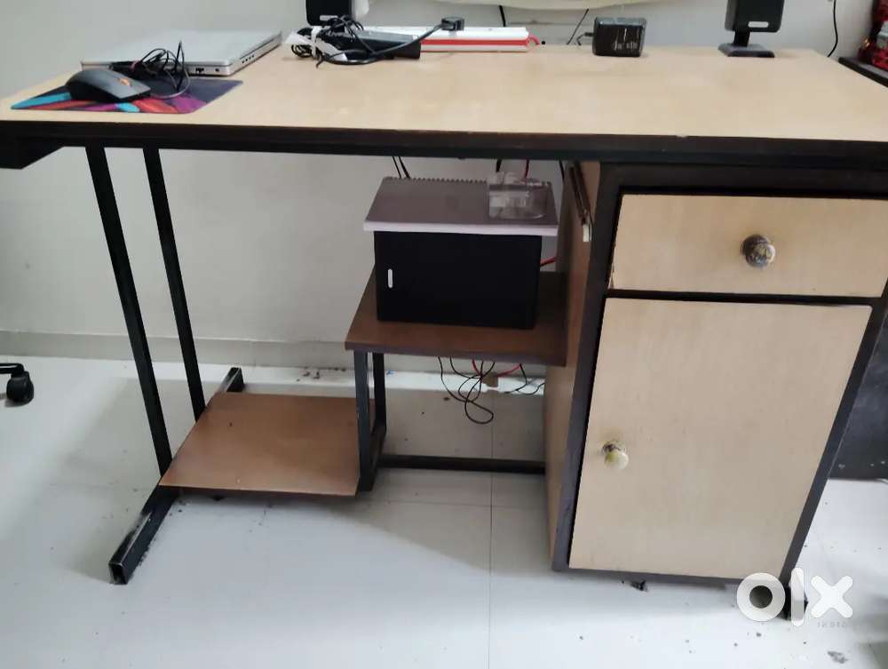 Home Office Table with Storage - Great Condition!*
