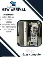 Hp branded intel core i5 7th gen, 8 GB RAM, 512 GB SSD