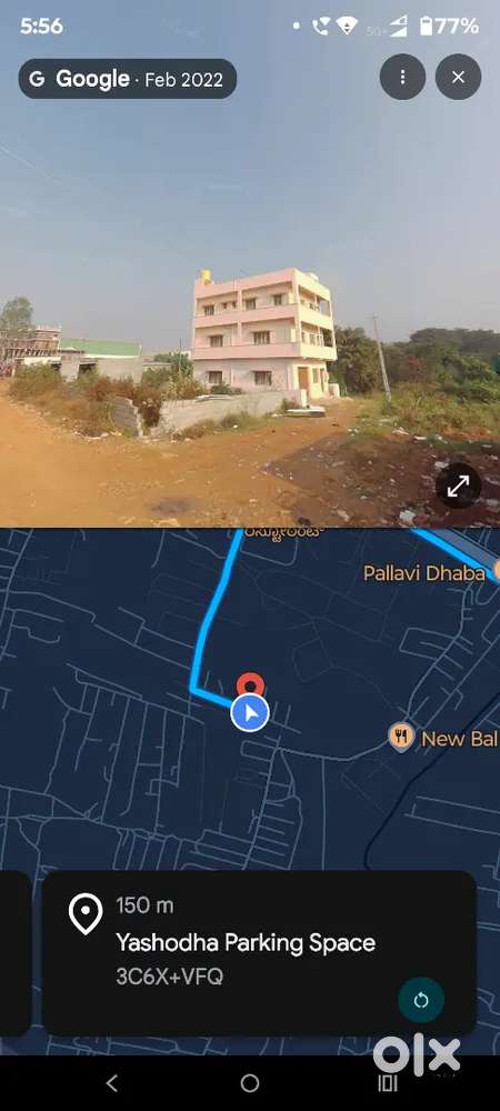 3bhk house for rent in makali behind Himalaya drug house