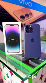 I phn 14 pro max 256 GB DUAL SIM 85% BATTERY FULL KIT
