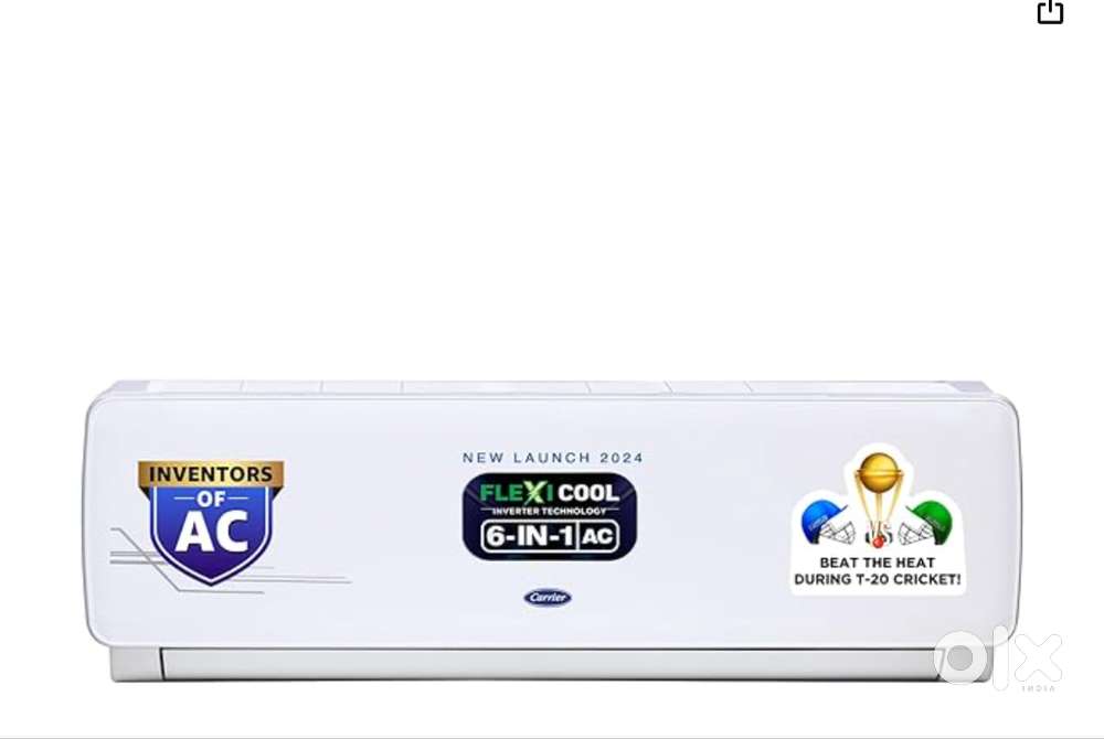 Carrier 2 Ton 3 Star AI Flexicool Inverter Split AC (Copper, Convertib