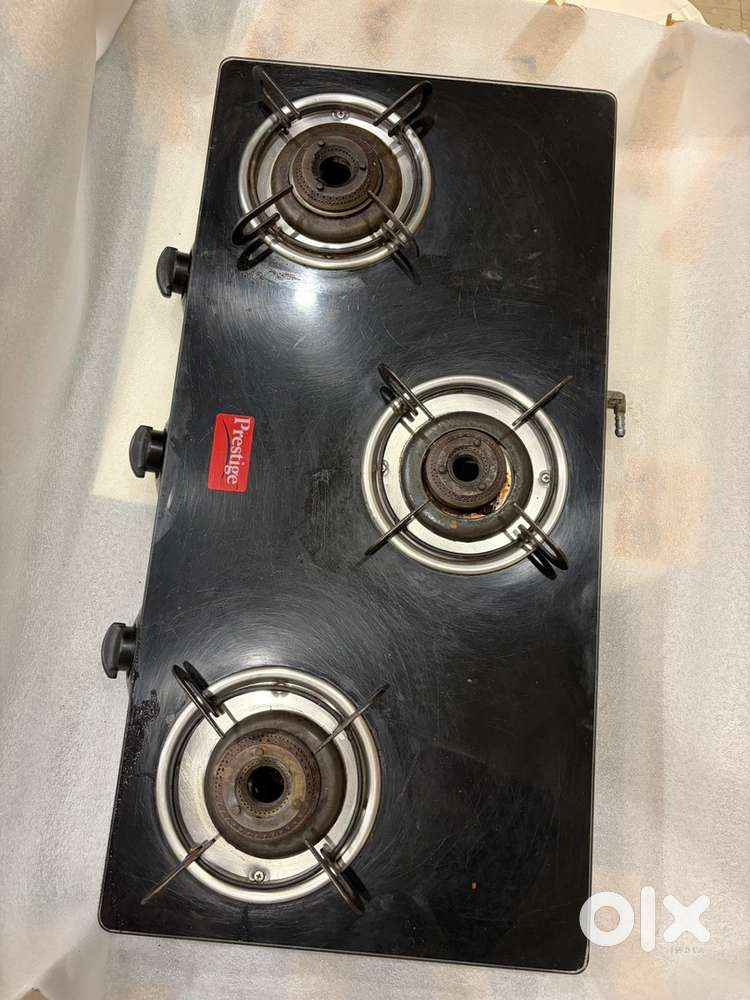 Prestige Gas Stove With Toughed Glass Base