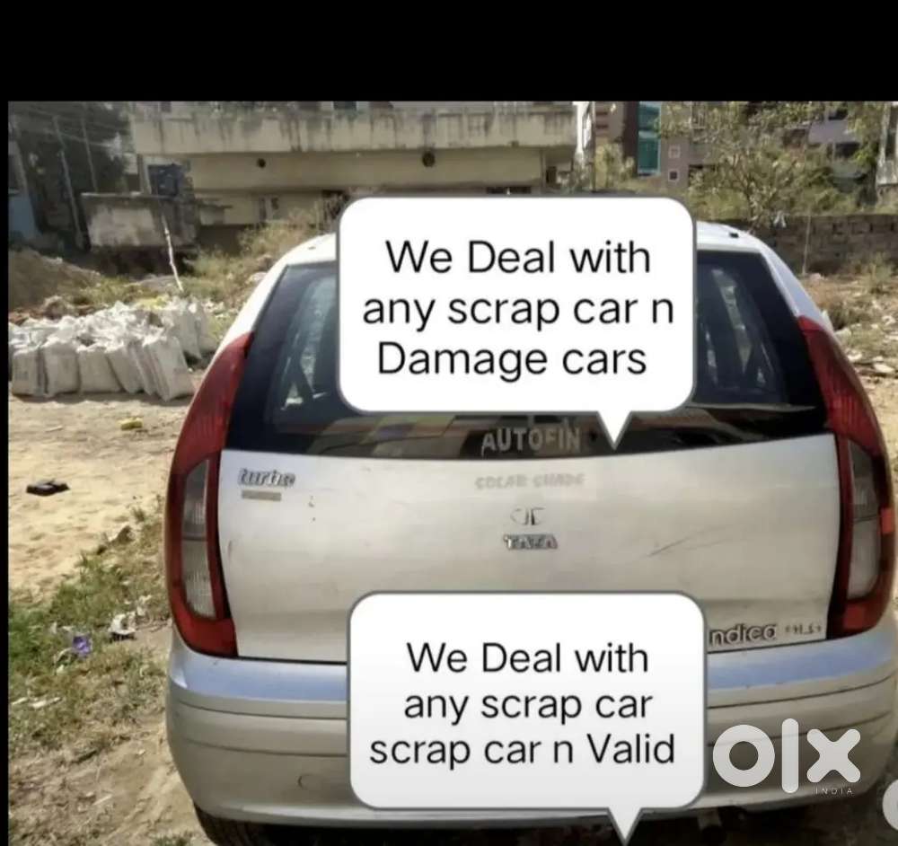 WE BUY ALL SCRAP CAR N SCRAP CAR N DAMAGE CARS