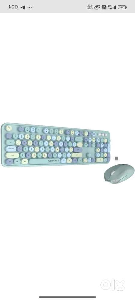 Wireless keyboard and mouse