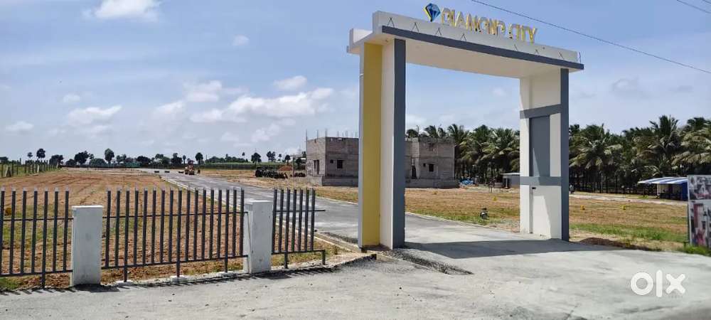 Residential plot sale in Othakaalmandapam near karpagam engg college
