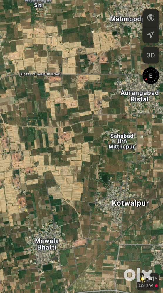 3200 gaj land for sale in kotwalpur vill loni ghaziabaf