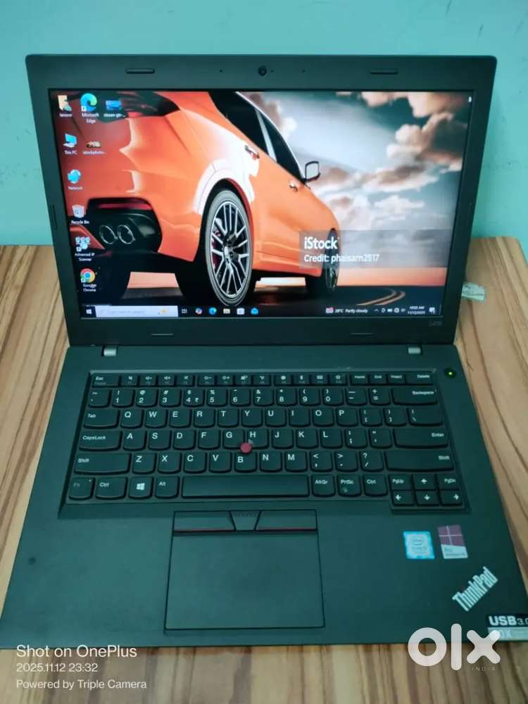 Lenovo ThinkPad - i5 - 7 th Gen -  8 GB Ram DDR4- 250 GB SSD Hd