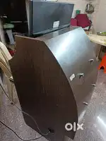 Wooden computer table cum billing counter