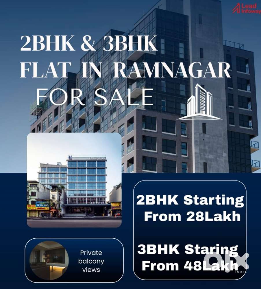 Ramnagar, Lake Chowmuni 2 BHK & 3BHK flat sale , low price