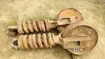 Poclain jcb 205 idler complete assembly