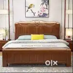 Monday Big Sale Buy New Double Bed 7499/- EMI Available