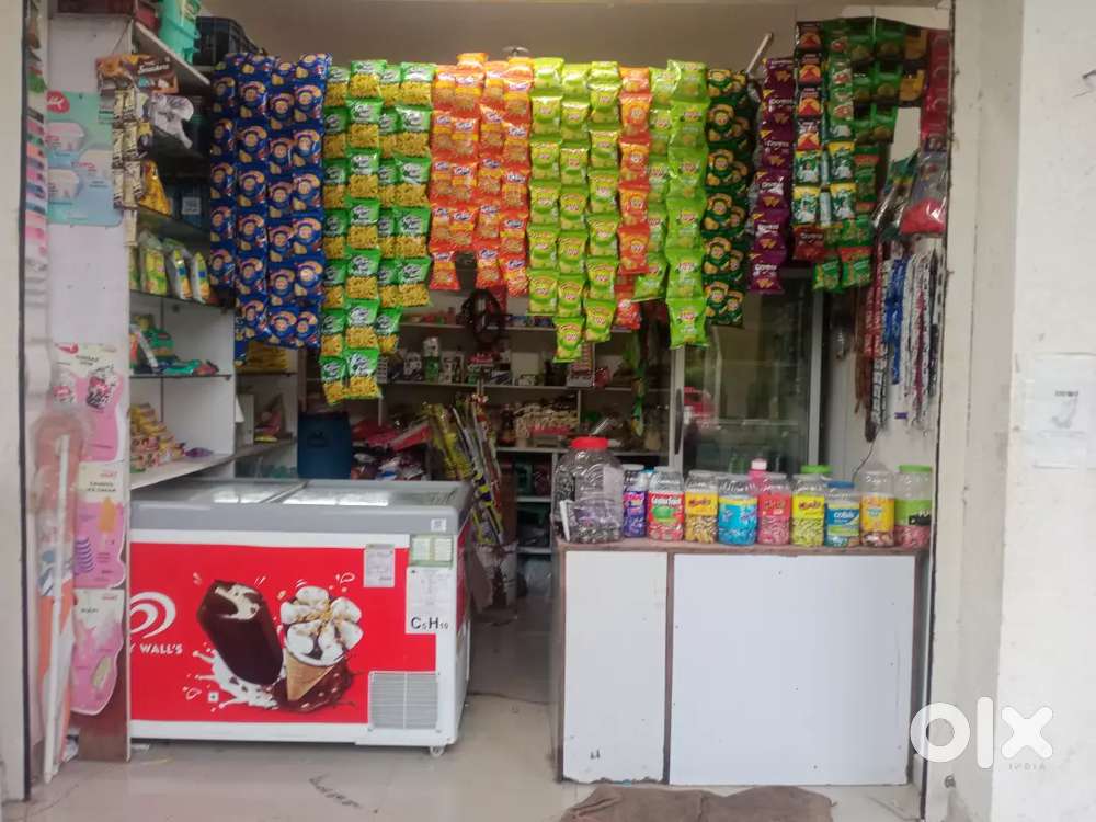 Running kirana shop for rent
