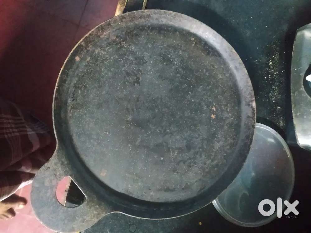 Iron pan with wood handle,tv wall mount and round pan