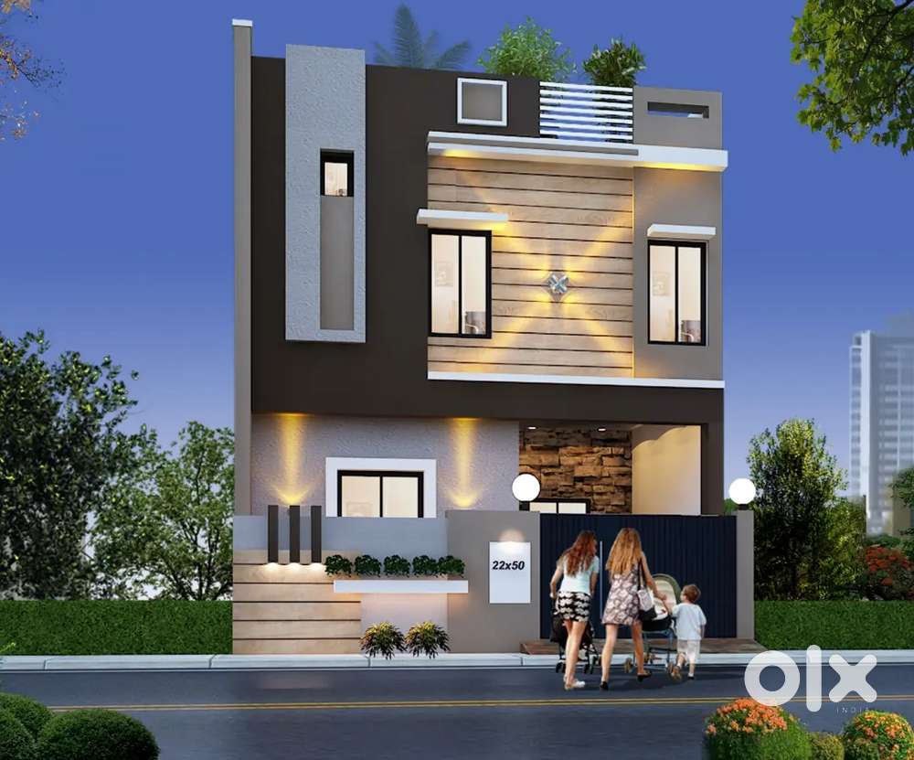 BEHIND DURG DISTRICT COURT PRIME LOCATION ROW HOUSE
