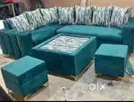 Sunday sale - New Sofa set 8990, L shape sofa 15999/- Emi available