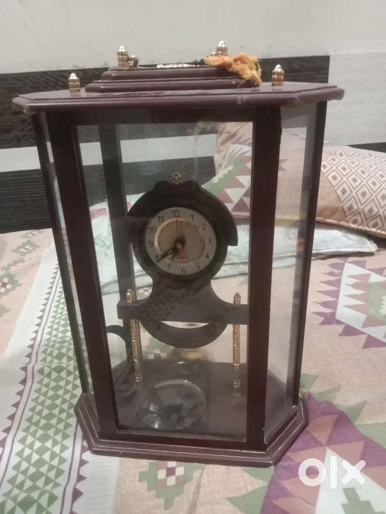 It is a pendulum clock