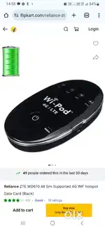 Jio wi pod is available