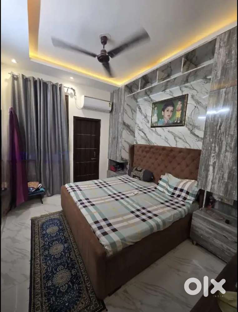 Affordable 3 Bhk Flat with Temple and Kids Play Area 
Gated Society