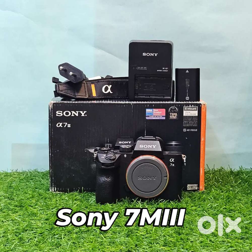 Sony A7III Mirrorless Camera Body Only Bill & Box, Excellent Condition