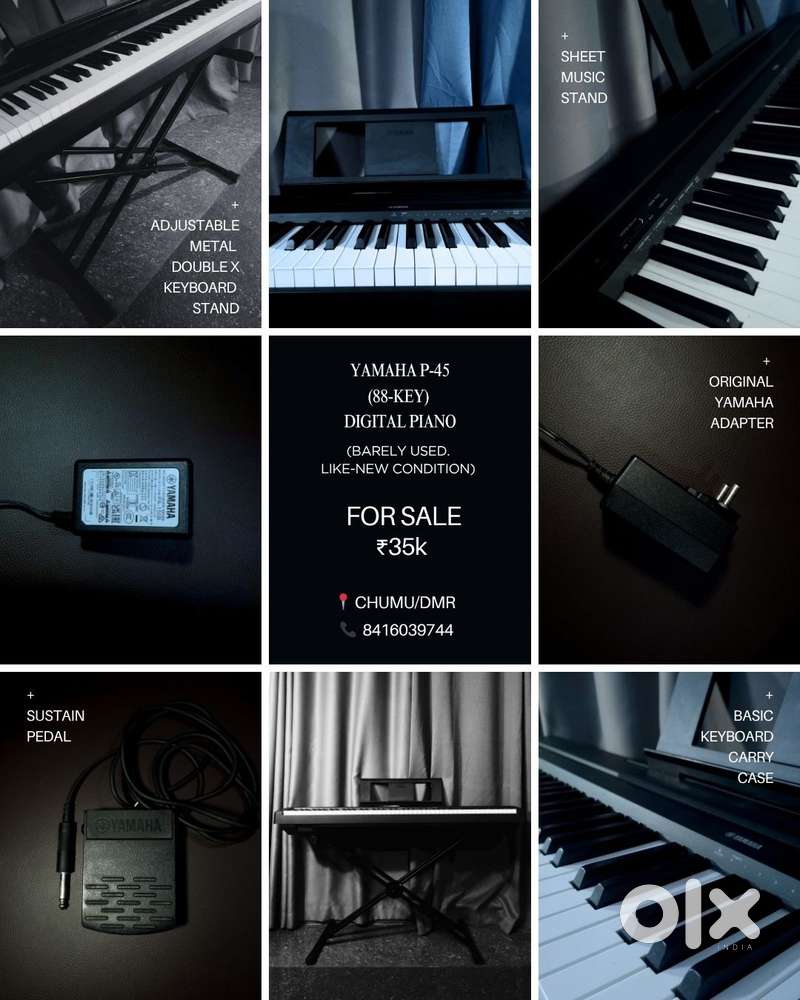 Yamaha P-45 Digital Piano – Barely Used