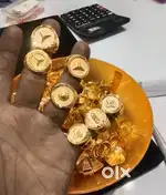 GOLD Rings & Chains in Biscuit Designs