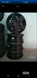 Size 17 inches steel and covers sales