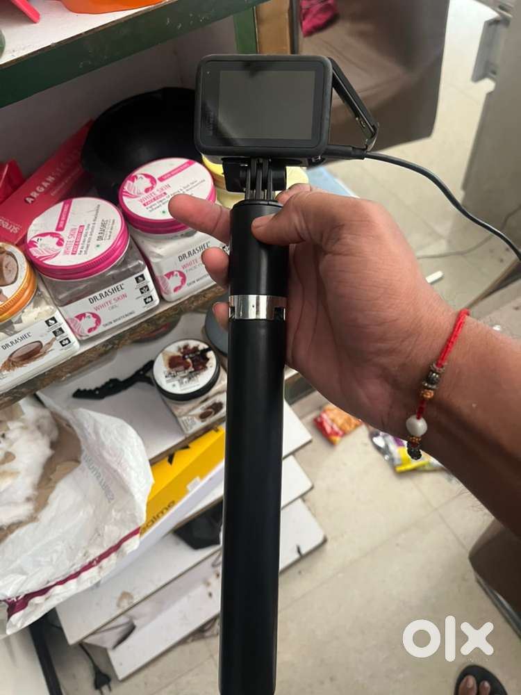 Go pro hero 9 with selfie stand