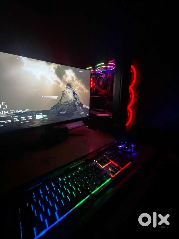 AMD Ryzen Gaming PC Full Setup - AMD RYZEN 5600G with all accessories