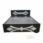 Super discount buy new double bed with box -5990/- EMI available