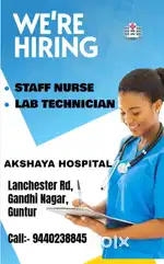 Senior Staff Nurse & Senior Lab Technician
